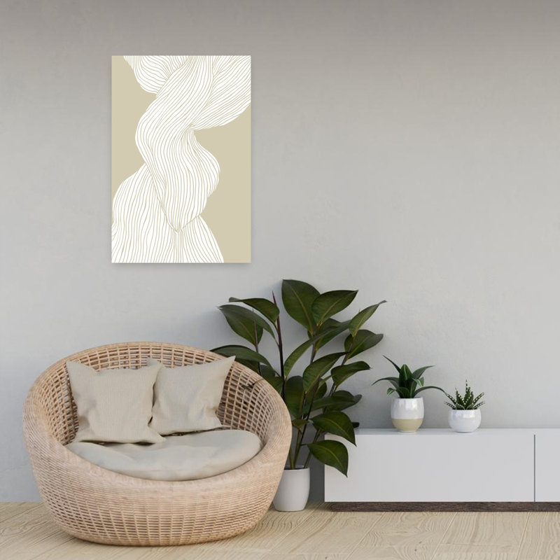 Art contemporain, art contemporain abstrait, H 24 po x l 16 po