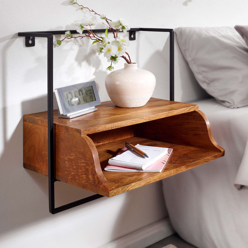 Amirat 44cm W Bedside Table