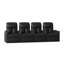 Upholstered Home Theater Seating with Cup Holder-21376655-25661094