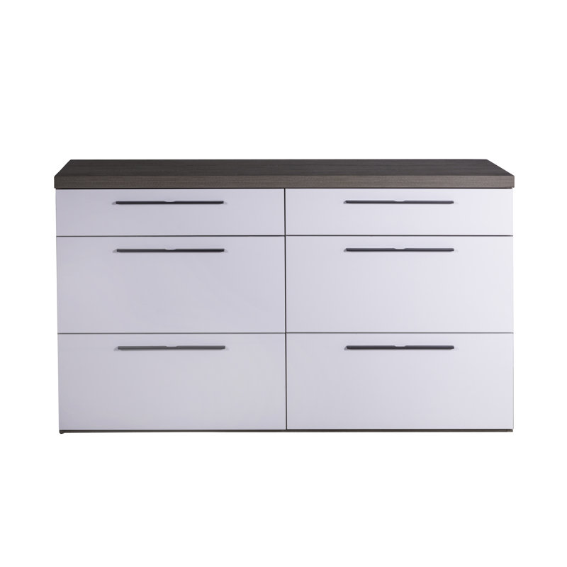 Sognando 140cm W 6 - Drawer Chest of Drawers