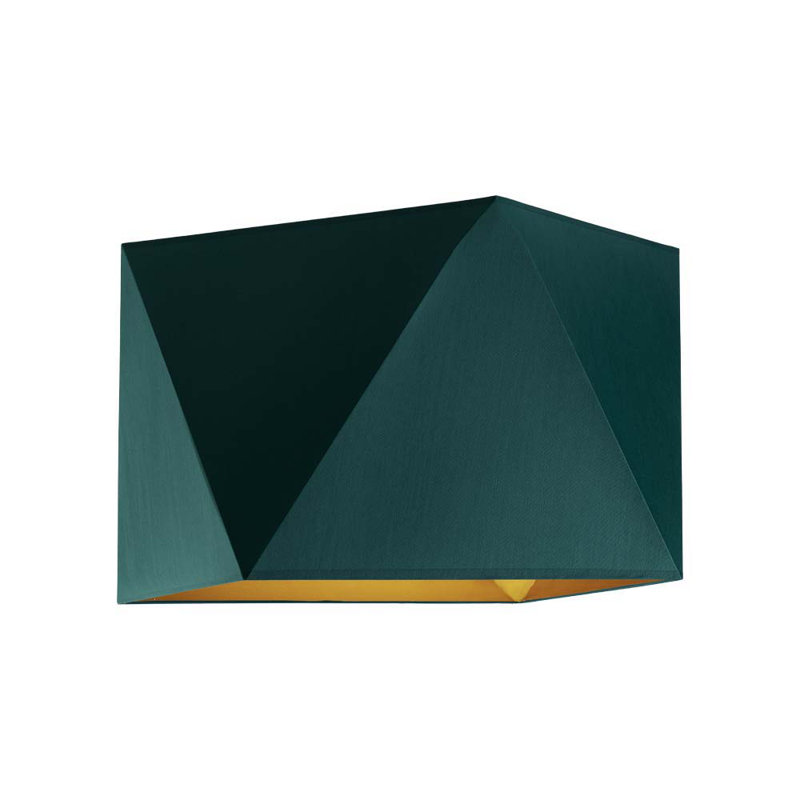 Glenville Fabric Flush Mount, Green