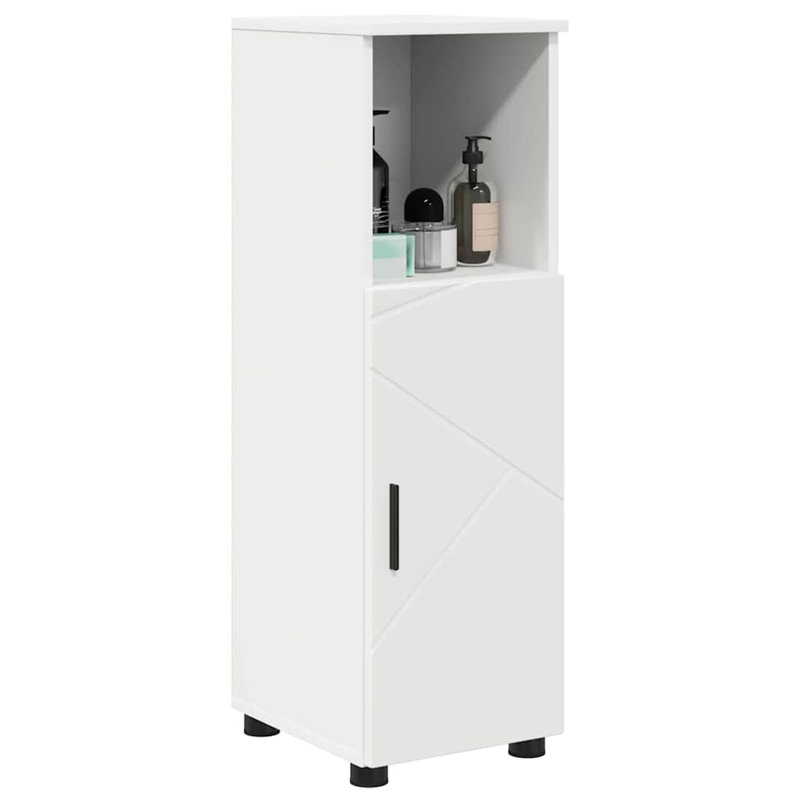 30cm Bathroom Vanity Base Only, White