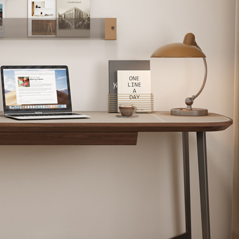 Bureau d'inspiration rétro, H 29,52 po x l 55,11 po x P 23,62 po