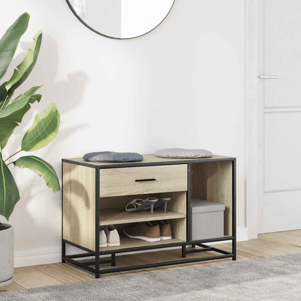 4 Pair Shoe Storage Bench