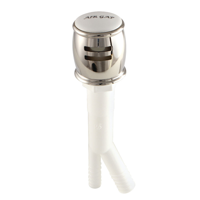 Kingston Brass Heritage Dishwasher Air Gap, Polished Nickel