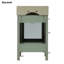 20-Inch Bathroom Cabinet With Ceramic Sink And Ample Small Compact Storage - Modern For Bathrooms Abundant Drawer Bath Areas