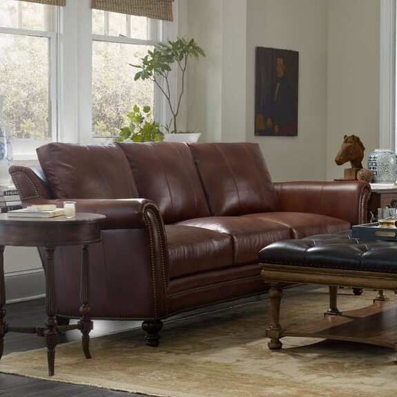 Bradington-Young Leather Sofa | Perigold