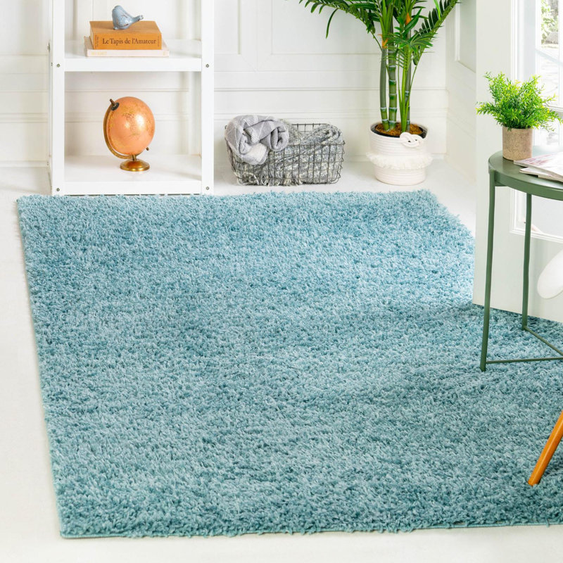 Tapis turquoise Wentworth, Rectangle 5 pi 3 po x 8 pi