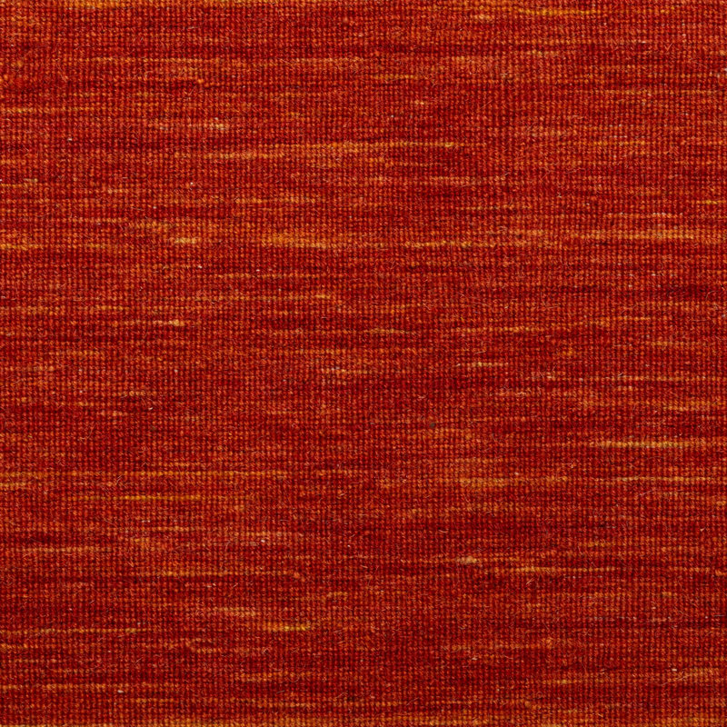Poga Wool Hand Woven Area Rug, Square 200 x 200cm, Red