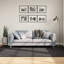 Rug "ISTAN" High Pile Shiny Look Anthracite-1093049764