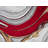 Modern Abstract Area Rug Swirls Contemporary Marble Colorful Carpet For Living Room Bedroom With Gold Lurex Accents-85500411-87038736