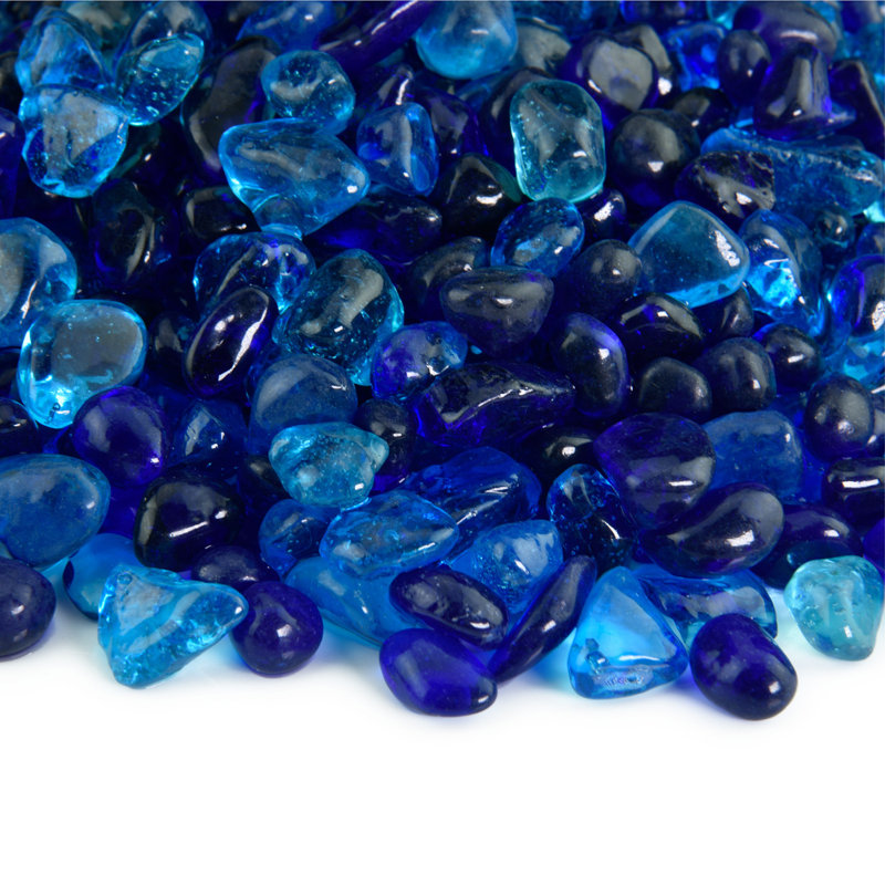 10 Lb. Fire Glass, Beach Vibes
