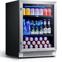 BODEGACOOLER 24 inch Undercounter Refrigerator, 5.4 Cu.Ft Outdoor Fridge  for Patio, Wine and Beverage Refrigerator, Drawer Refrigerator Under  Counter