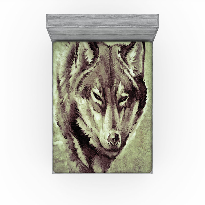 Ensemble de 2 draps-housses Ambesonne, Drap-housse grand