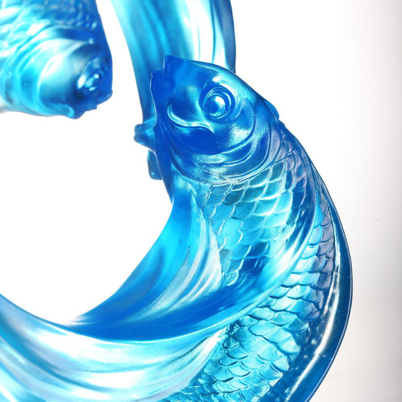 Crystal Carp Fish, Blue