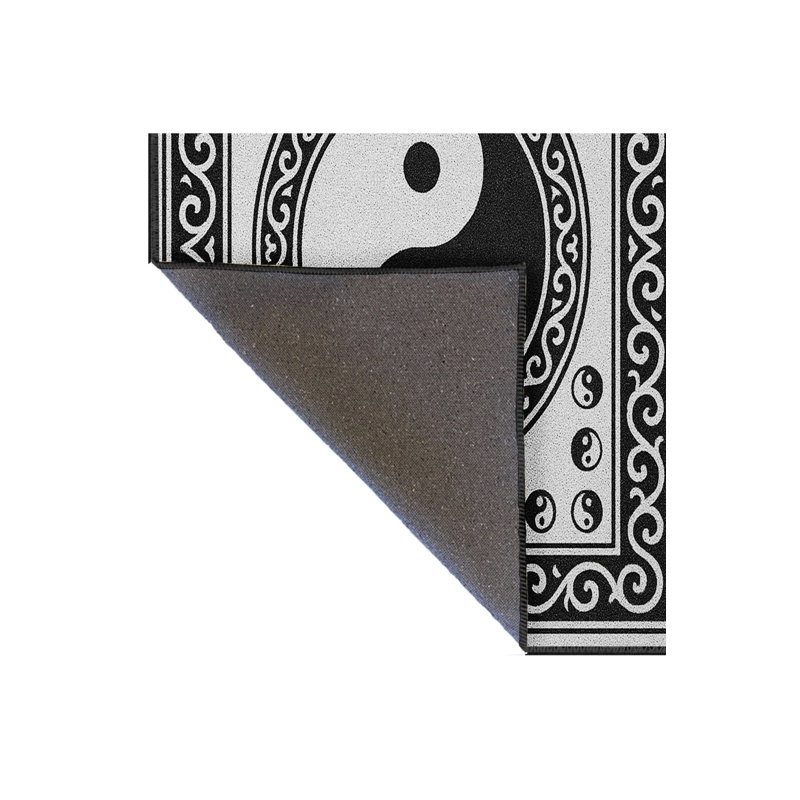 Tapis décoratif tissé crème Mosso, 3'11" x 5'11"