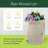 Good Ideas Rain Wizard 50 Gallon Plastic Rain Barrel Urn, Sandstone (4 Pack)