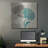 'Chrysanthemums 2' by Wellington Studio Metal Wall Art-1445790678