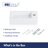 Turner 14" x 7" White Ceramic Rectangular Wall Mount/Vessel Sink for Small Bathroom Sink