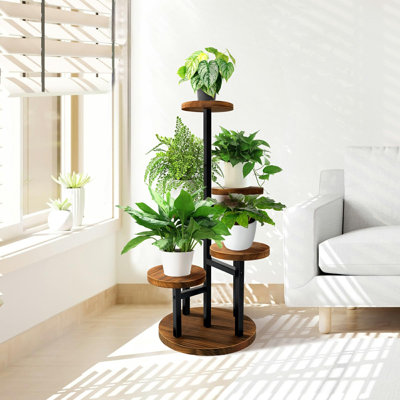 Neculaiu Floor Plant Stand by 17 Stories