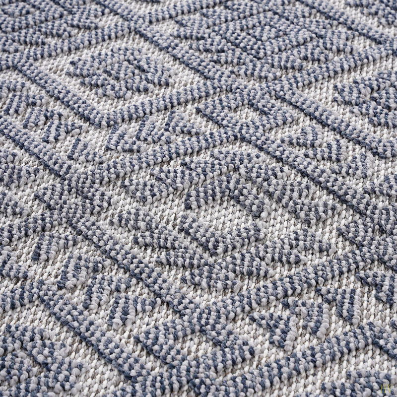 Tapis d'intérieur / extérieur 4X6 Guros Collection, Rectangle 4 pi x 6 pi 2 po