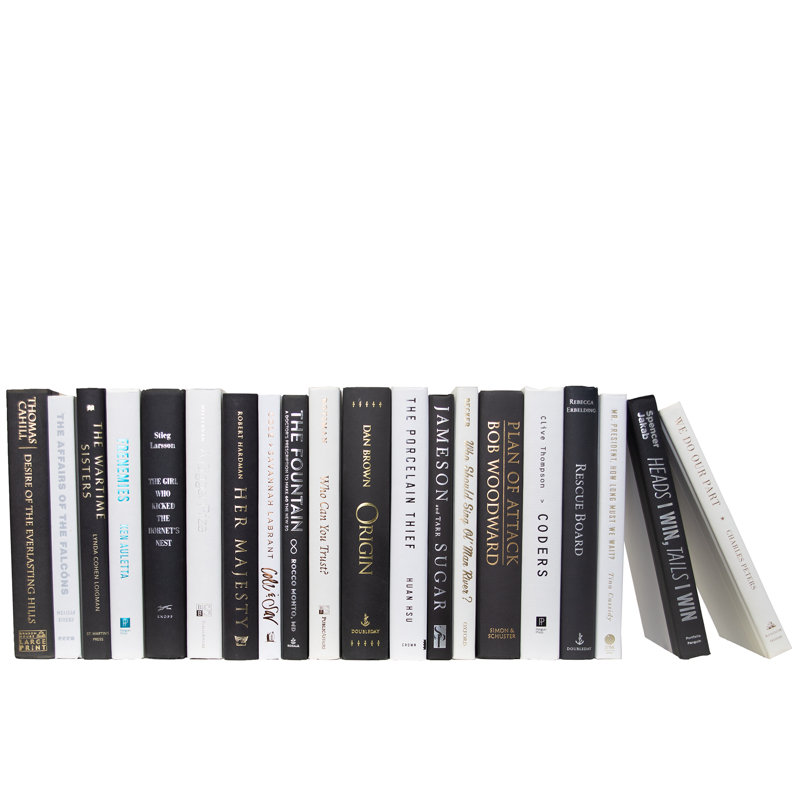 Livres décoratifs - Livres pour piano - Livres noirs au pied