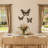 Black Metal Butterfly Wall Art, 3-piece