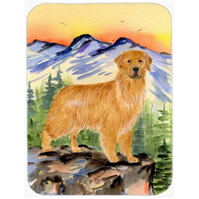 Planche à découper en verre east urban home retriever