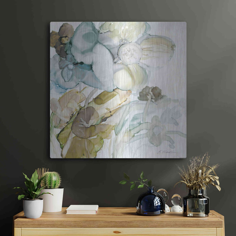 «Seaglass Garden 3» par Inconnu JD, H 24 po x l 24 po