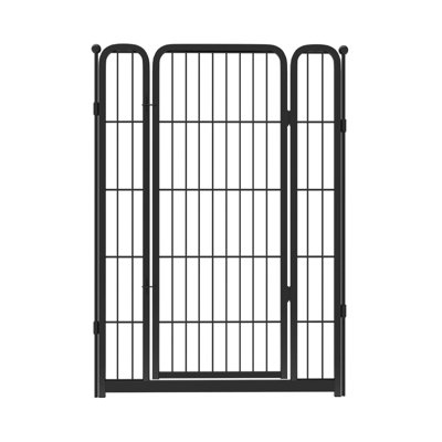FXW Homeplus Dog Playpen Designed for Indoor Use, 1 Add-on Gate, Height for Medium Dogs¦Patented