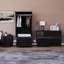 3 Piece Bedroom Set (2 Drawer Bedside Chest, 6 Drawer Chest, 2 Door 2 Drawer Wardrobe), (100% FSC)-1190918528