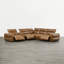 Canapé inclinable électrique à moteur double 138 po avec conception murale zéro, appui-tête réglable et siège à grain supérieur-1109986085