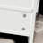 Living Room Sideboard Storage Cabinet Black High Gloss With LED Light, Modern Kitchen Unit Cupboard Buffet Wooden Storage Display Cabinet TV Stand With 3 Doors For Hallway Dining Room