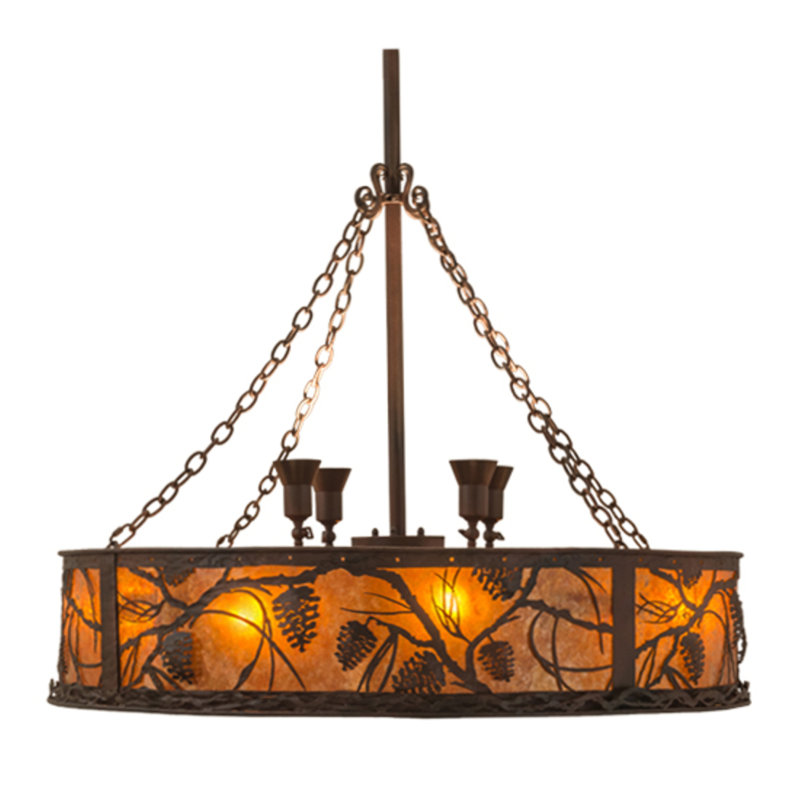 Whispering Pines Downrod Ceiling Fan