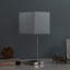 Lampe de table carrée 21,5 pouces avec station de charge Aston