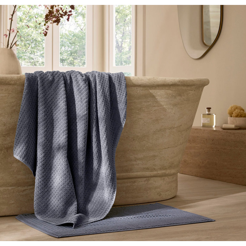 Turkish Waffle Waffle Bath Sheet, Mineral