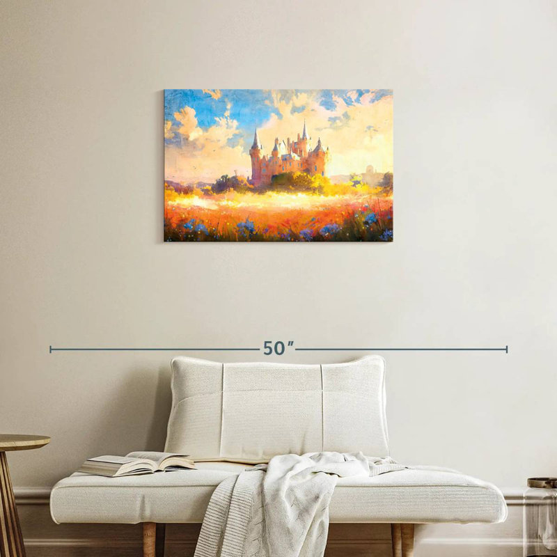 Ashelle Dreamy Castle Blooms, H 20 po x l 30 po