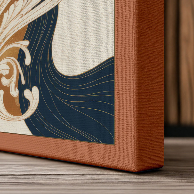 Print, 18x12 - 45.7 x 30.5 cm, Terracotta Border