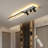 Herrick 5 - Light 43.3" Dimmable Metal Rectangle LED Flush Mount with Remote-1163368644