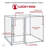 Lucky Dog Chain Link Kennel Kit-1745419137