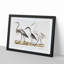 Three Herons by J.E. De Kay - Picture Frame Painting Print-55611065-55611061