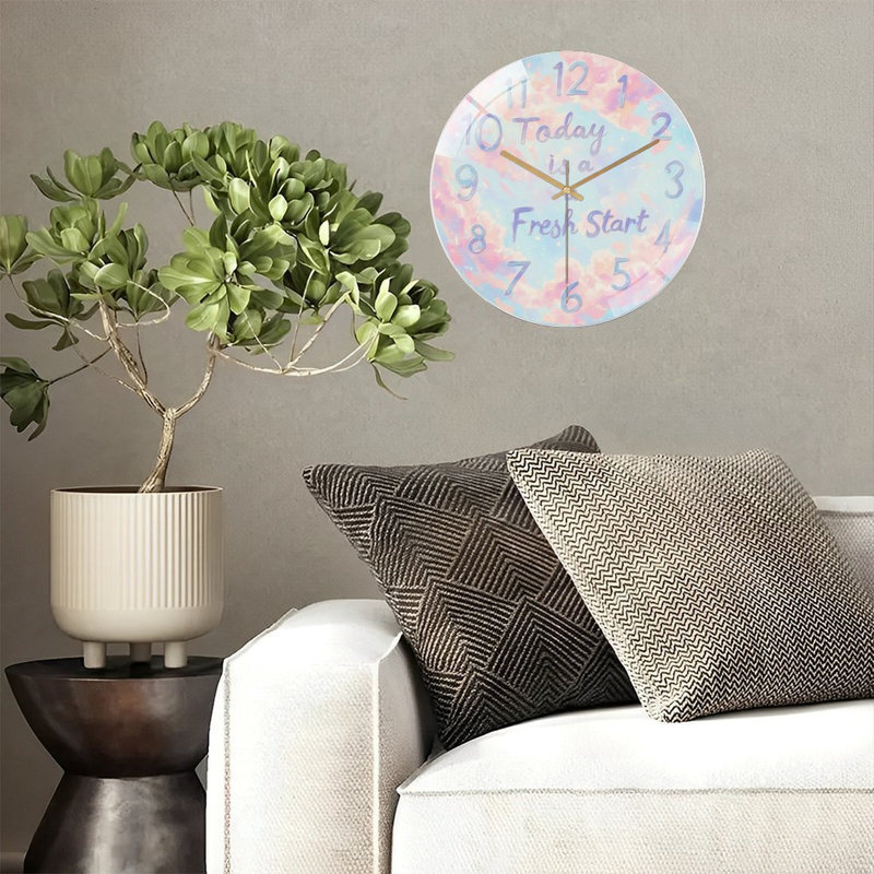 Horloge murale Pastel