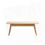Table basse à plateau en bois massif-1872365670