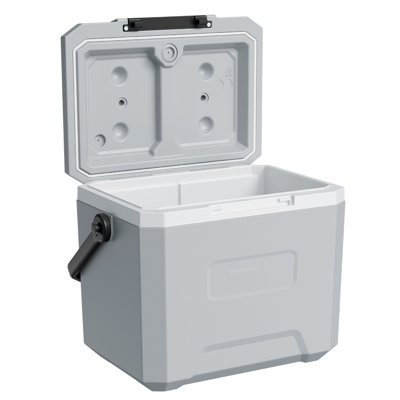 Hard Cooler, 17QT Portable Cooler, Leak-Resistant Coolbox Keeps Contents Cool for 48 Hours, Insulated Chests with Ice Retention and Heavy-Duty Handle, Ultra-Light for Camping, Concerts, Sports