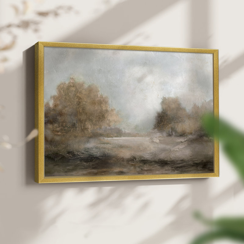 Creekside Stillness -Framed Print - Restickable, 22" H x 28" W
