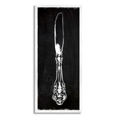 " Kitchen Butter Knife Vintage Style Dinner Cutlery " by Carol Robinson