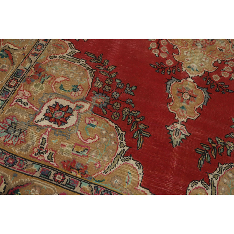 Tapis traditionnel rouge 6 x 9