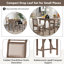 Ensembles de tables de salle à manger extensibles en bois (doivent inclure à la fois la table et la chaise)
