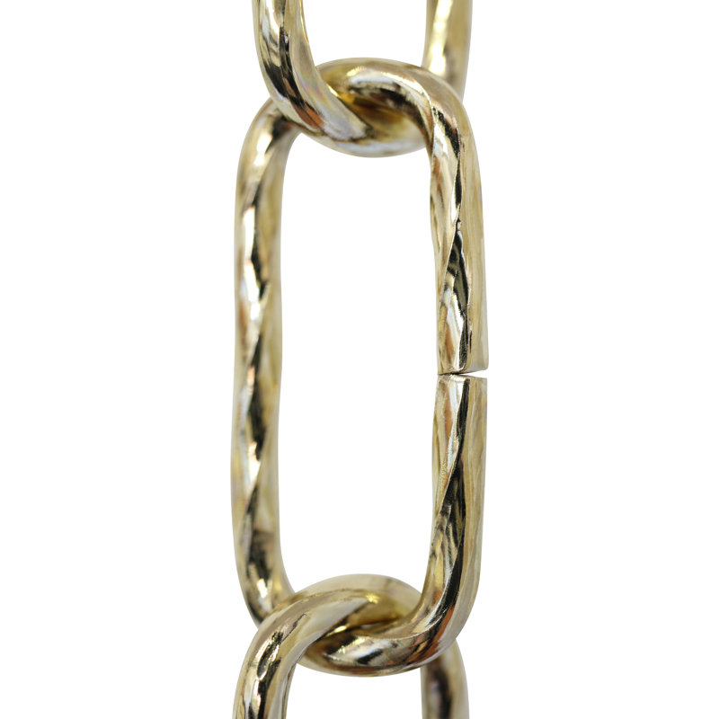 Chaîne de luminaire Twist, Laiton poli