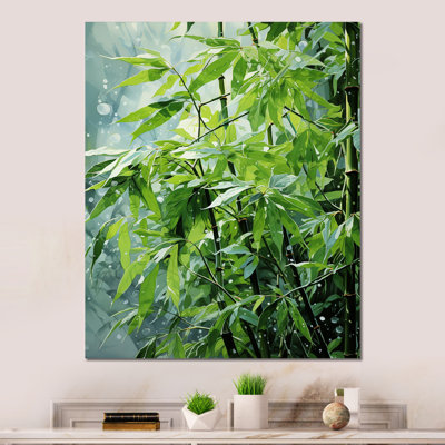«Japon Bamboo Zenith Serenity I» sur métal